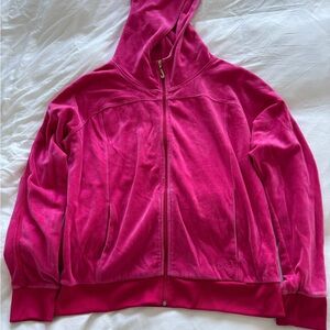 Juicy couture Pink Velour Hoodie